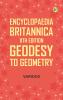Encyclopaedia Britannica 11th Edition Geodesy to Geometry
