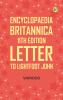 Encyclopaedia Britannica 11th Edition Letter to Lightfoot John