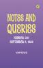 Notes and Queries Number 201 September 3 1853