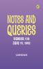 Notes and Queries Number 138 June 19 1852