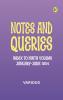 Notes and Queries Index to Ninth Volume January-June 1854