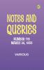 Notes and Queries Number 178 March 26 1853
