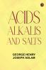 Acids Alkalis and Salts