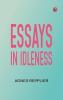 Essays in Idleness