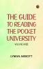 The Guide to Reading -- the Pocket University Volume XXIII