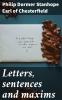 Letters sentences and maxims