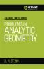 Classic Texts Series - Problems in Analytic Geometry | By D. Kletenik