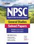 NPSC Pre & Mains Exam General Studies Solved Papers (2024 - 2012)  | English Medium