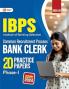GKP IBPS 2025 : Bank Clerk - 20 Practice Papers (Phase I)