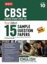MTG CBSE Class 10 ScoreMore 15 Sample Papers English Language & Literature Book For 2025-2026 Board Exam | Chapter-wise Competency-Based Questions (CBQs) | Based on Latest CBSE Pattern & Syllabus