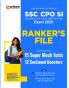 SSC CPO (SI & ASI) Exam 2025 | Practice Sets (Rankers File) | 15 Super Mock Test & 12 Sectional Boosters | For Delhi Police CISF BSF CRPF ITBP & SSB | English Medium