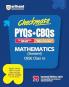 Checkmate CBSE Class 10  Mathematics (Standard) | PYQs & CBQs (Competency Based Questions & Previous Year Questions) | Updated Edition 2026