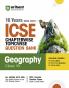 Arihant ICSE Geography Class 10th | 16 Years (2025 - 2010) Chapterwise Topicwise Question Bank and 3 Sample Question Papers | With Examiner’s Comments & Student Tips