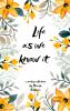 Life as we know it - weaving words to create poems