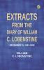 Extracts from the Diary of William C. Lobenstine December 31 1851-1858