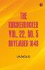 The Knickerbocker Vol. 22 No. 5 November 1843