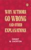 Why Authors Go Wrong and Other Explanations