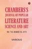 Chambers's Journal of Popular Literature Science and Art No. 744 March 30 1878