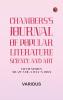Chambers's Journal of Popular Literature Science and Art Fifth Series No. 27 Vol. I July 5 1884