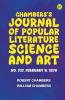 Chambers's Journal of Popular Literature Science and Art No. 737 February 9 1878