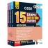 CBSE 15 Sample Question Papers Class 10 Science Maths (Std) & English Combo Set of 3 Books