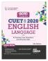 Disha GoTo Guide for CUET (UG) 2026 English Language 2025 with 21 Previous Year Questions & 10 Practice Sets 5th Edition | PYQ s & Practice Question Bank