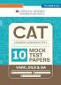 Oswaal CAT (COMMON ADMISSION TEST) | 10 Mock Test Papers| For 2026 Exam