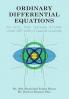 ORDINARY DIFFERENTIAL EQUATIONS: For B.Sc. Third Semester (FYUGP) Under NEP-2020 of Gauhati University