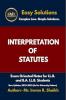 INTERPRETATION OF STATUTES- LLB NOTES
