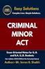 CRIMINAL MINOR ACT-LLB NOTES