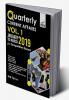 Quarterly Current Affairs Vol. 1 - January to March 2019 for Competitive Exams