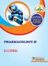 PHARMACOLOGY - II