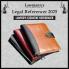 LAWMANN'S Legal Referencer 2025 | Lawyer's Executive Diary | Size 7.5 * 9.75 Inches | Foam Hardbound with Magnetic Lock | Legal informations like Ad Valorem Fee Period of Limitation Offences under BNS Important Provisions of Statutes Legal Drafting and Comparative Charts