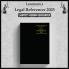 LAWMANN'S Legal Referencer 2025 | Lawyer's Medium Diary | Size 5.75*8.75 Inches | Black Cloth Hardbound | Legal informations like Ad Valorem Fee Period of Limitation Offences under BNS Important Provisions of Statutes Legal Drafting and Comparative Charts