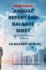 How To Read Annual Report And Balance Sheet
