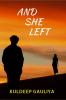 AND SHE LEFT