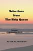 Selections from the Holy Quran: For Students  and Youths to understand The Quran and its teachings in simple language