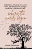 WHERE THE WORDS BEGIN: “Collection of quiet lessons from the mess the magic and the middle of it all.”