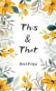This & That: Poems !