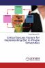 Critical Success Factors for Implementing BSC in Private Universities
