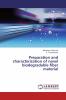 Preparation and characterization of novel biodegradable fiber material