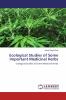 Ecological Studies of Some Important Medicinal Herbs