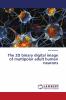 The 2D binary digital image of multipolar adult human neurons