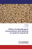 Effect of physiological interventions and spacing on yield of sesamum