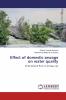 Effect of domestic sewage on water quality