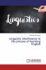 Linguistic interference in the��process of��learning English