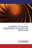 Condition of Common Deformations in Screws and Ball Screws