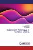 Experiment Technique in Material Science