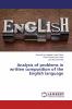 Analysis of problems in written composition of the English language