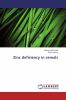 Zinc deficiency in cereals